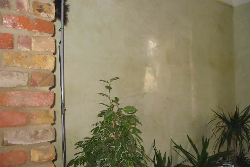 Marble effect plastering